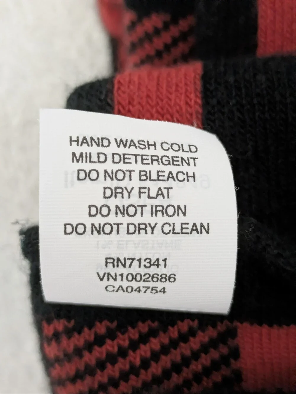 L.L.Bean Reversible Buffalo Plaid Logo Winter Scarf